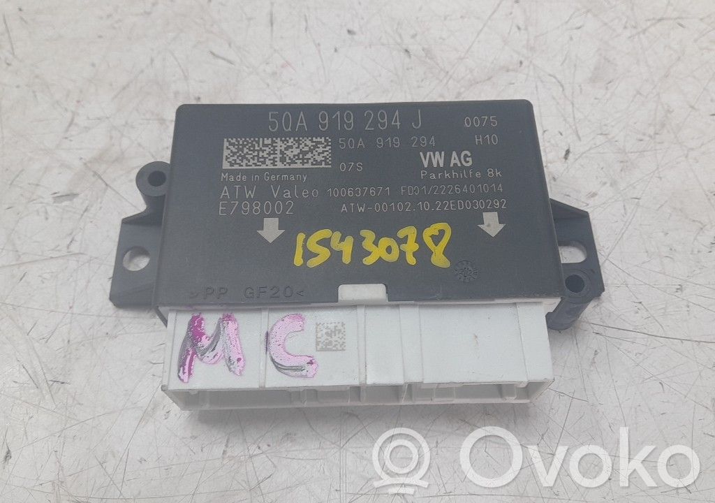 Autres unités de commande / modules   5QA919294J