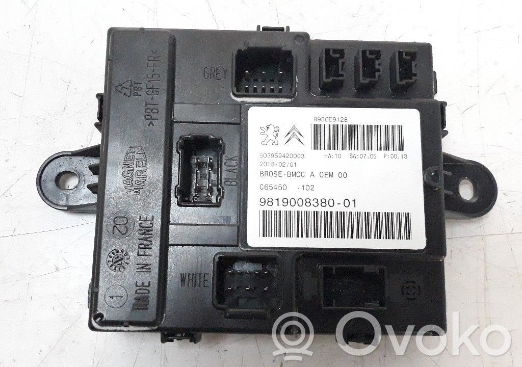 Autres unités de commande / modules   98190