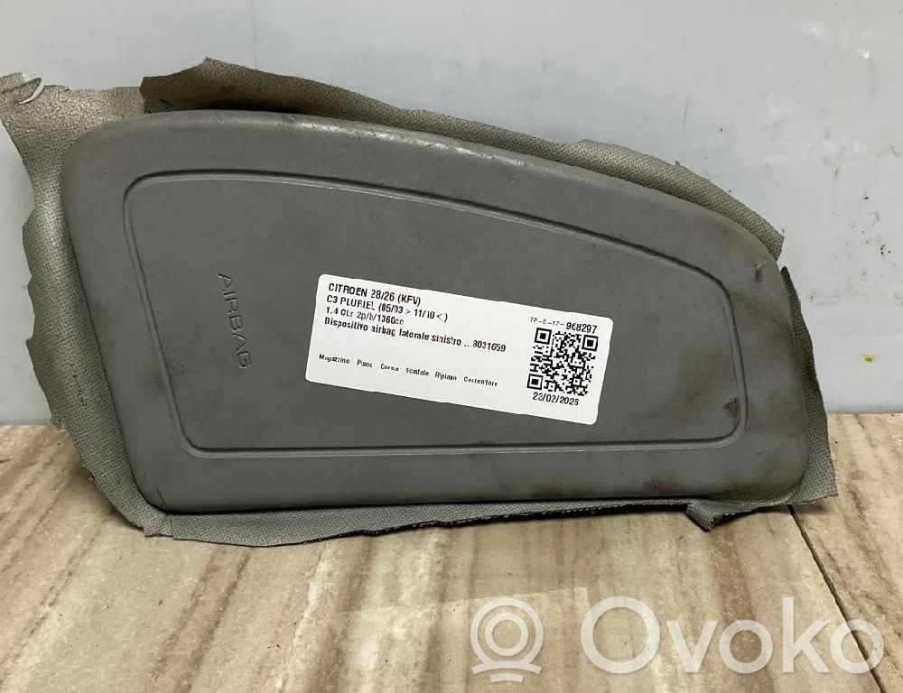 Citroen C3 Pluriel Seitenairbag 