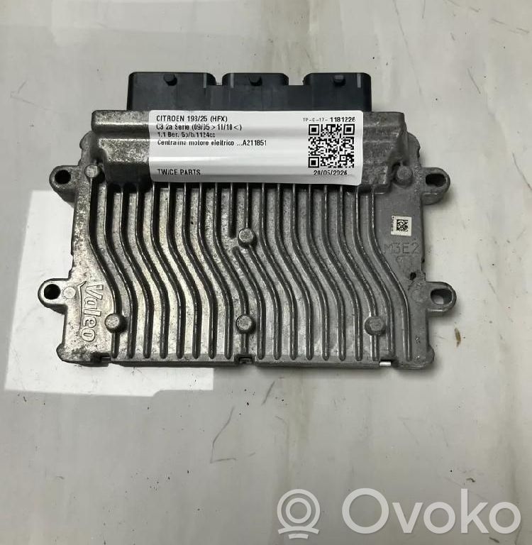 Engine control unit/module ECU   SW9665424480