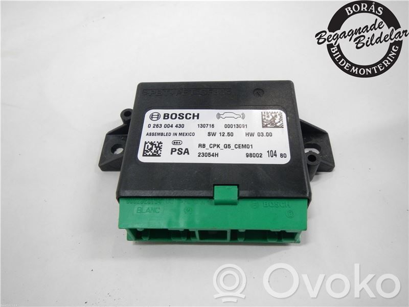 Peugeot 308 Unitate/modul de comandă parcare PDC 