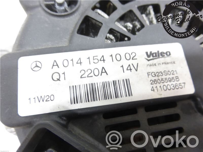 Mercedes-Benz S W221 Alternator 