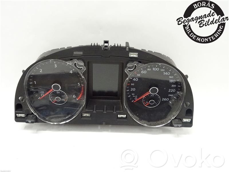 Volkswagen PASSAT B7 Vitezometru (grup de instrumente) 