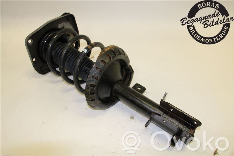 Front shock absorber with coil spring   5208Q5,5002NY