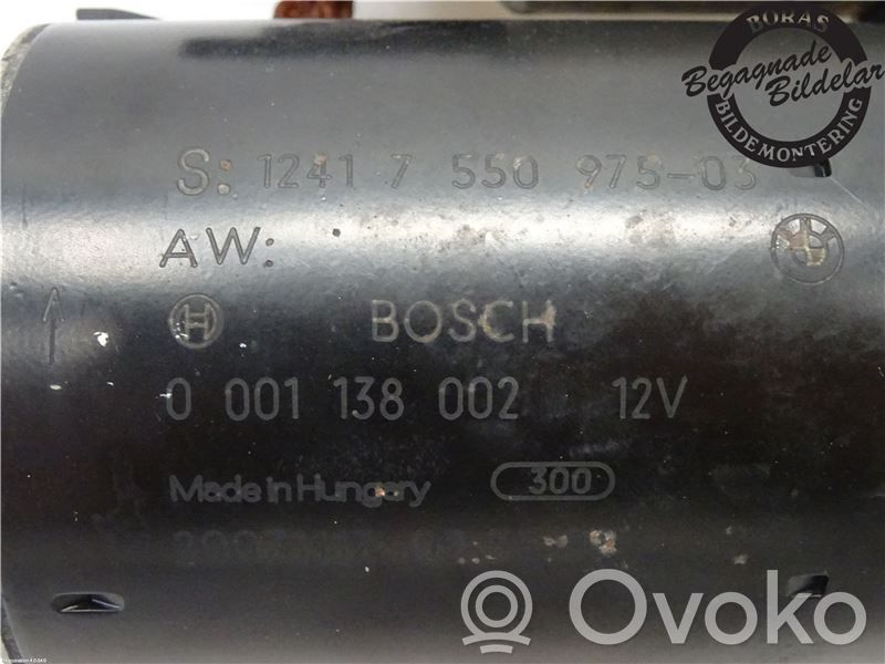 Starter motor   12417589352,12417589353,12417550975