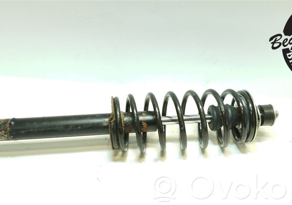 Front shock absorber with coil spring