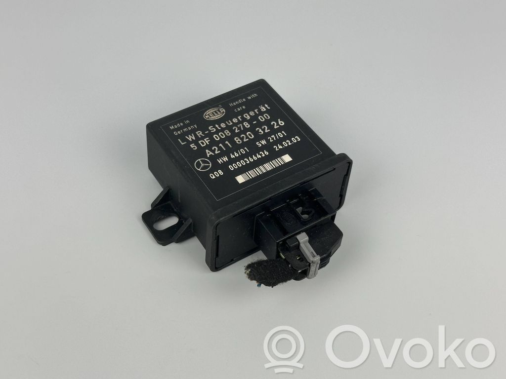 Module d'éclairage LCM   A2118203226,5DF00827800,0000366436