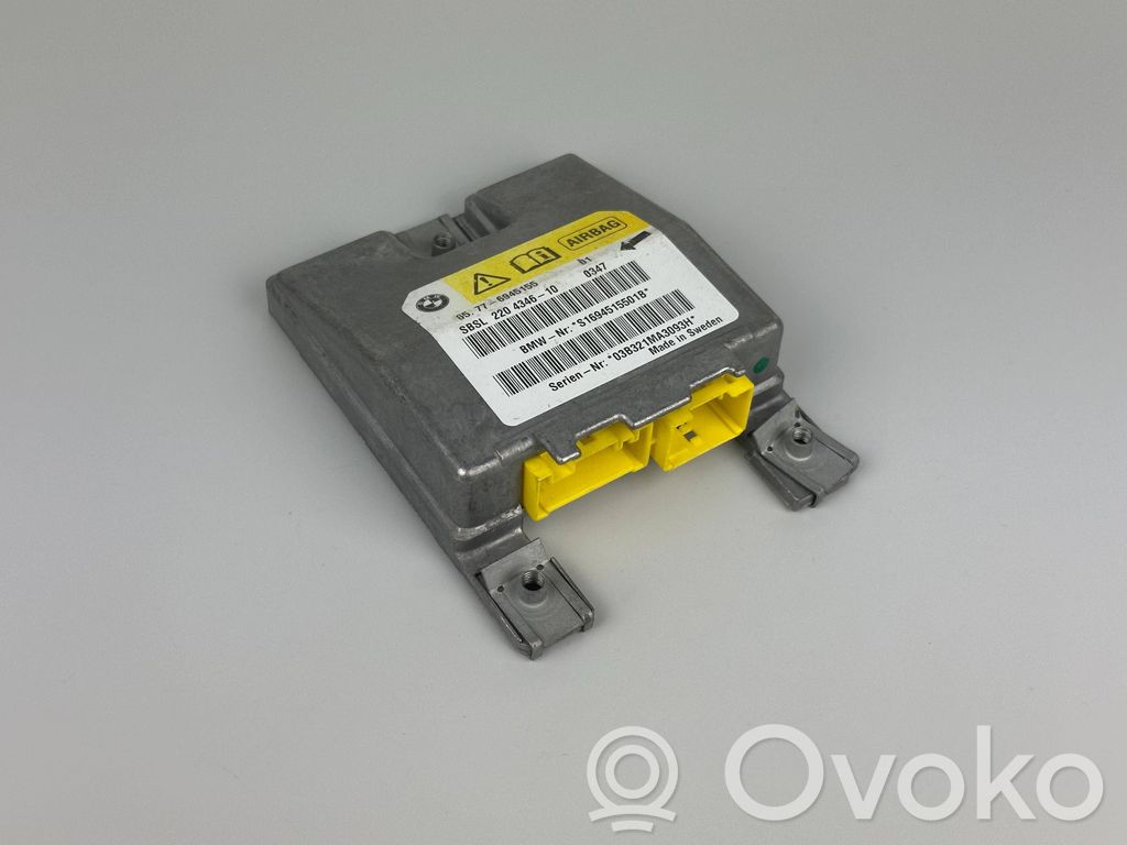 BMW 5 E60 E61 Unidad de control/módulo del Airbag 