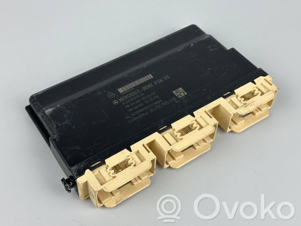 Module de commande de siège   2468200526,A2468200526,2841351505300