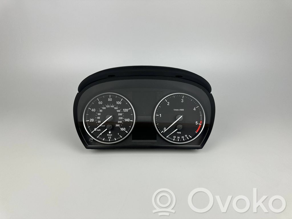 BMW 3 E90 E91 Speedometer (instrument cluster) 