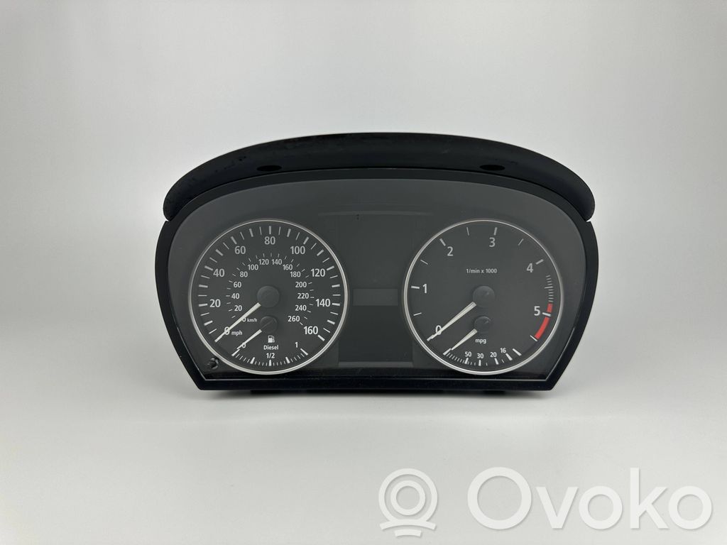 BMW 3 E90 E91 Speedometer (instrument cluster) 