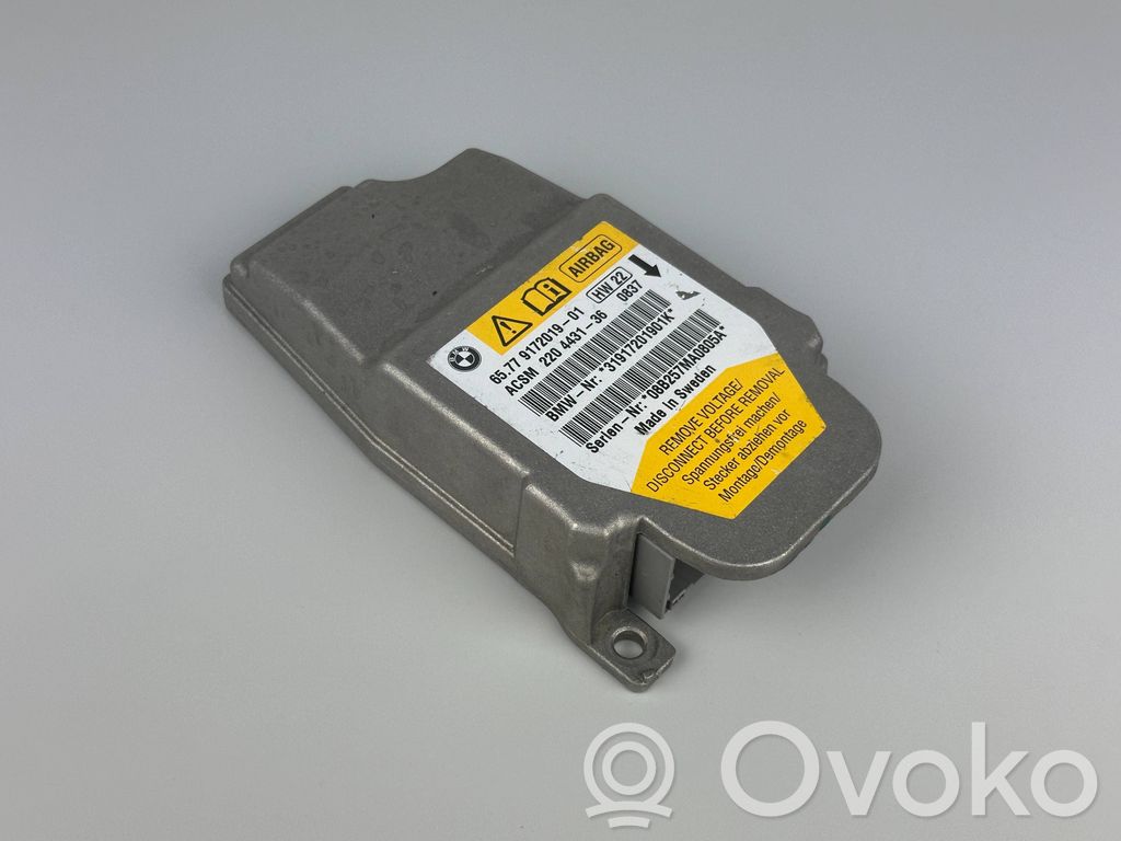 BMW 5 E60 E61 Unitate/modul de comandă airbaguri 