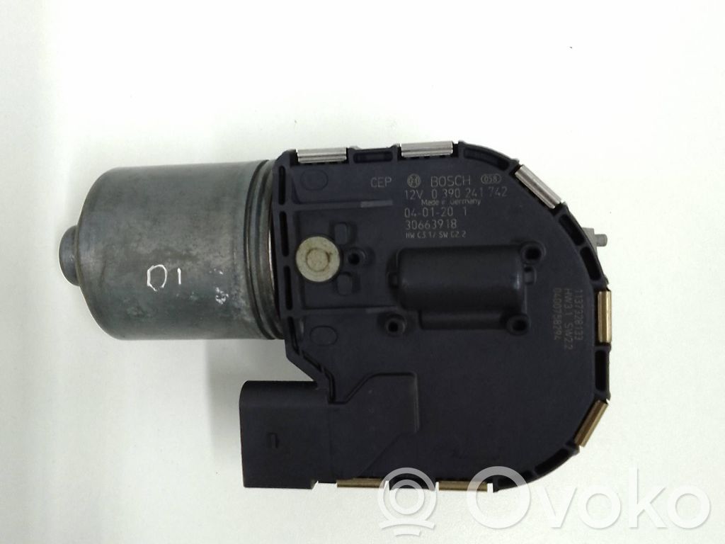 Volvo S40 Motor y varillaje del limpiaparabrisas delantero 