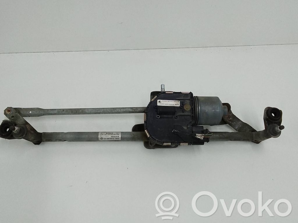Skoda Octavia Mk2 (1Z) Mechanizm i silniczek wycieraczek szyby przedniej / czołowej 