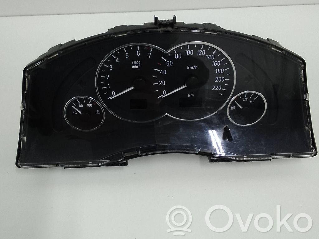 Opel Meriva A Speedometer (instrument cluster) 