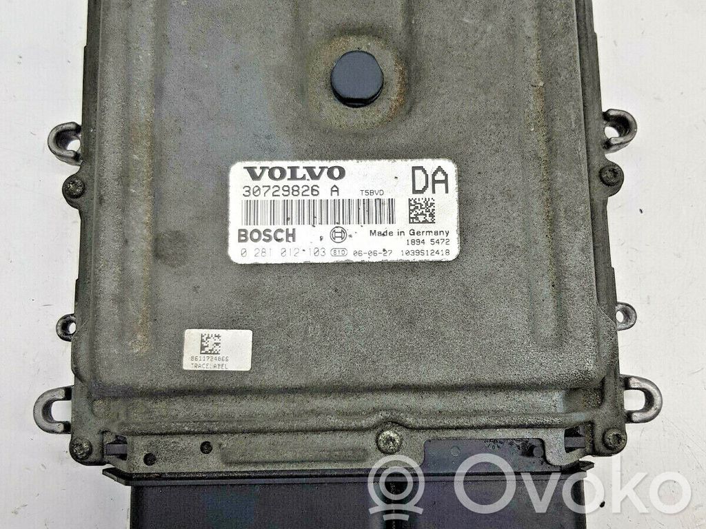 Engine control unit/module ECU   30729826A,NR2559