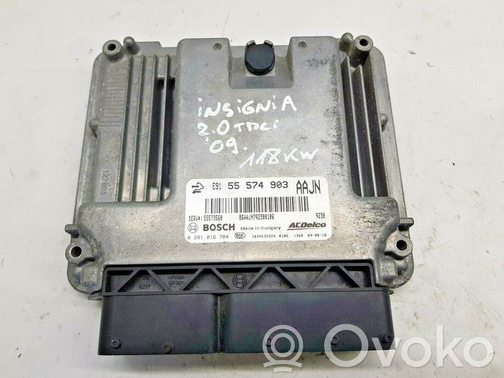 Opel Insignia A Engine control unit/module ECU 