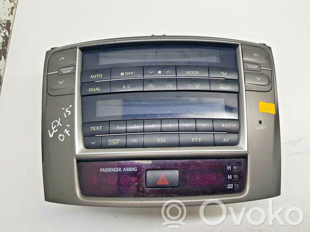 Lexus IS 220D-250-350 Radio/CD/DVD/GPS head unit 