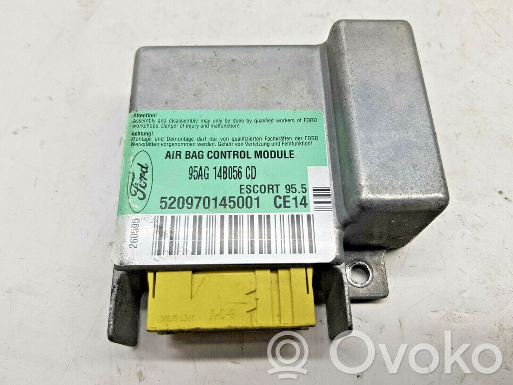 Ford Escort Module de contrôle airbag 