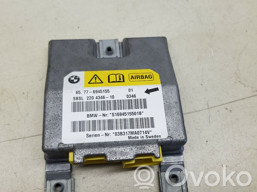 BMW 5 E60 E61 Airbag control unit/module 