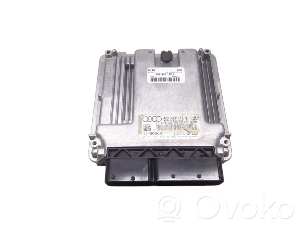 Engine control unit/module   8K2907115S,0261S04865,8K2907113L
