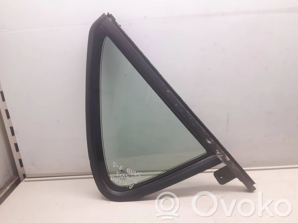 Saab 9-5 Rear vent window glass 