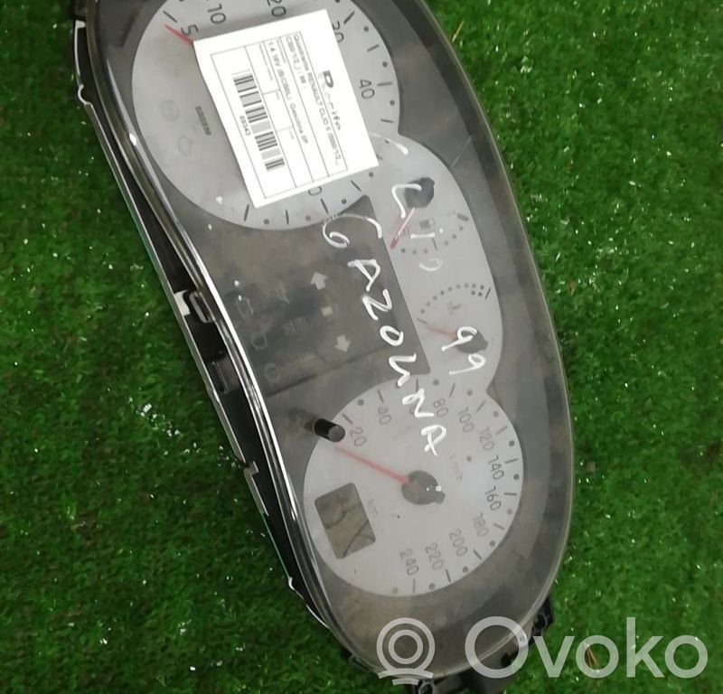 Renault Clio II Speedometer (instrument cluster) 