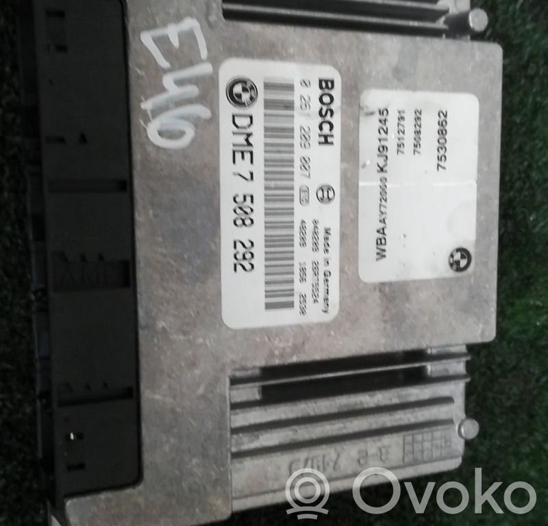 BMW 3 E46 Engine control unit/module 