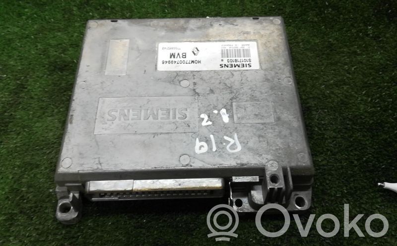 Engine control unit/module   HOM7700749946