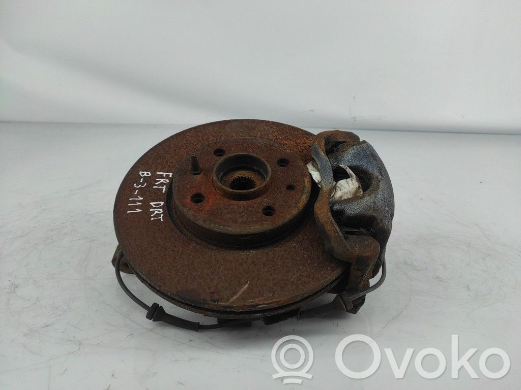 Front wheel hub spindle knuckle