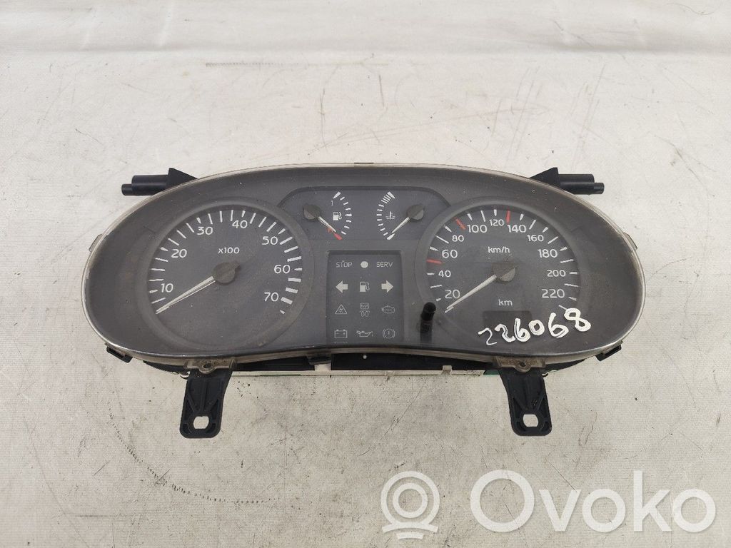 Renault Clio II Vitezometru (grup de instrumente) 