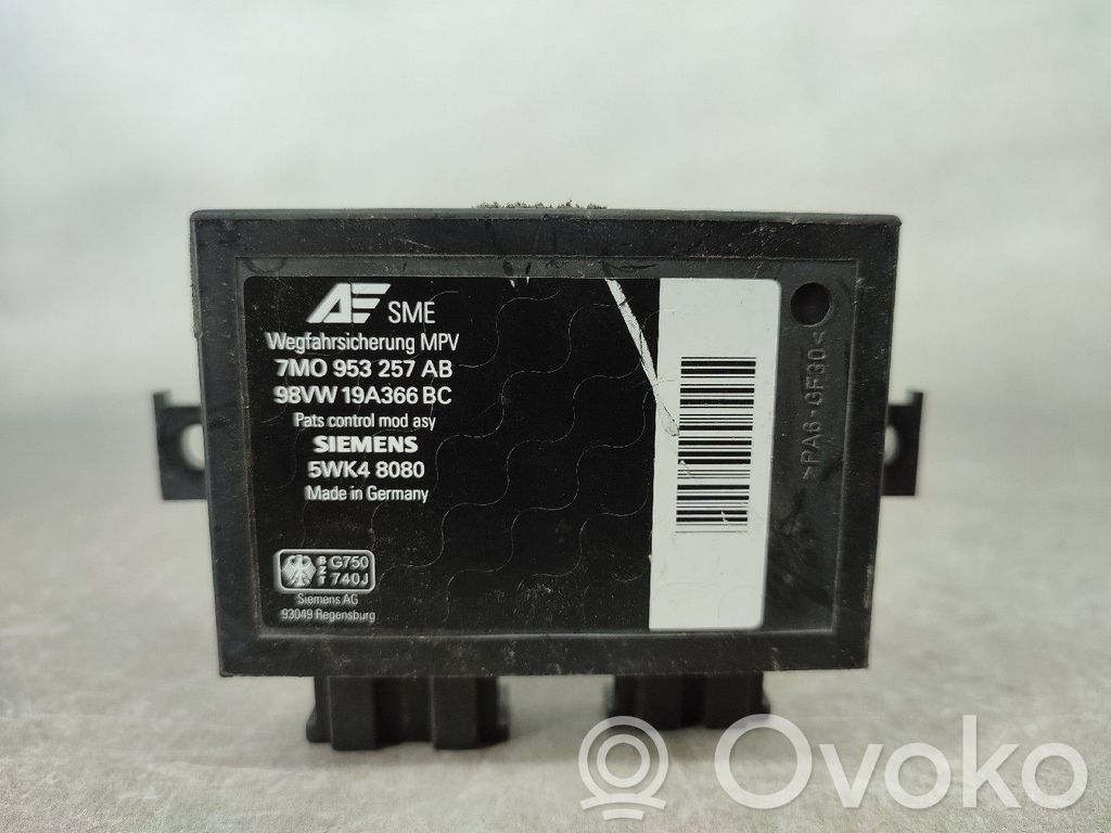 Engine control unit/module   7M0953257AB,98VW19A366BC