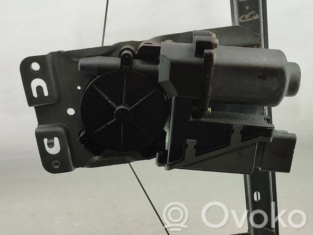 Peugeot 307 Meccanismo di sollevamento del finestrino posteriore senza motorino