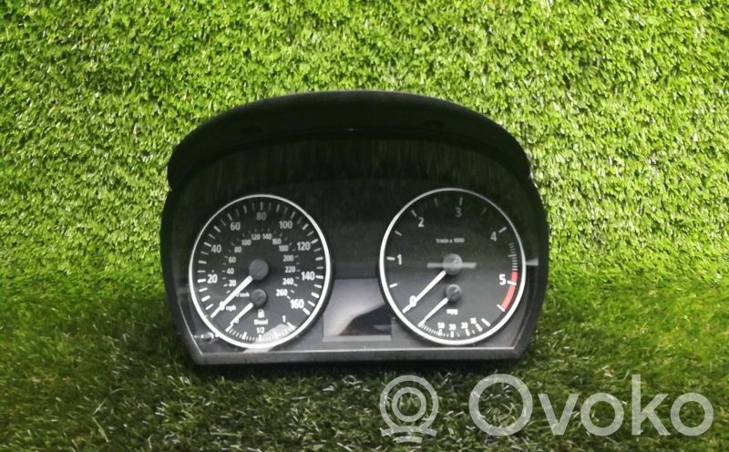 BMW 3 E90 E91 Spidometrs (instrumentu panelī) 