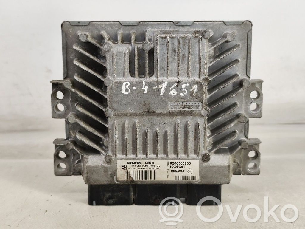 Engine control unit/module   8200565863,8200592611