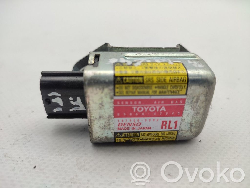 Centralina/modulo airbag   8986047040