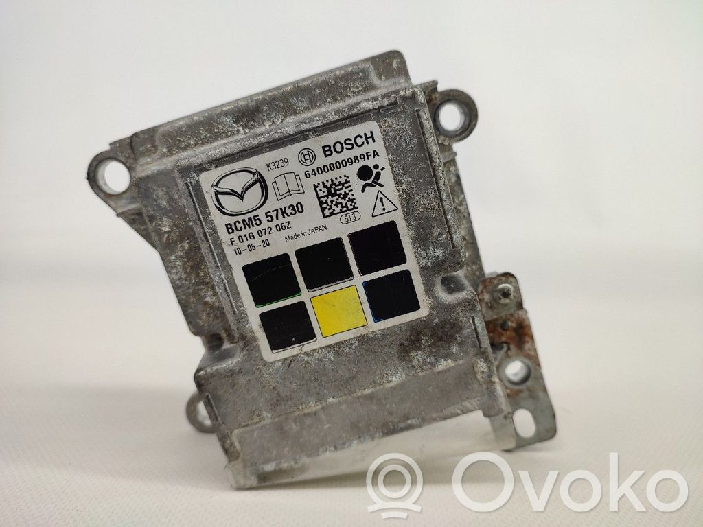Airbag control unit/module   BCM557K30,6400000989FA,F01G07206Z