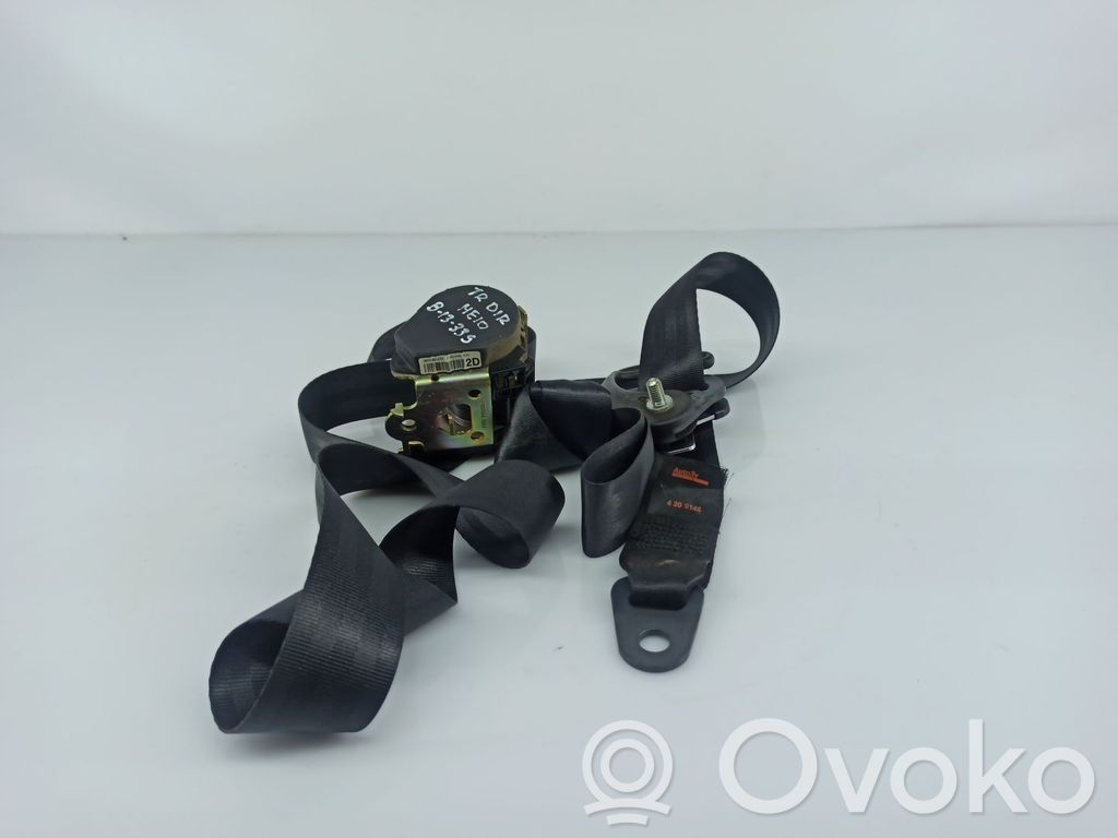 Peugeot 307 Sicherheitsgurt hinten 