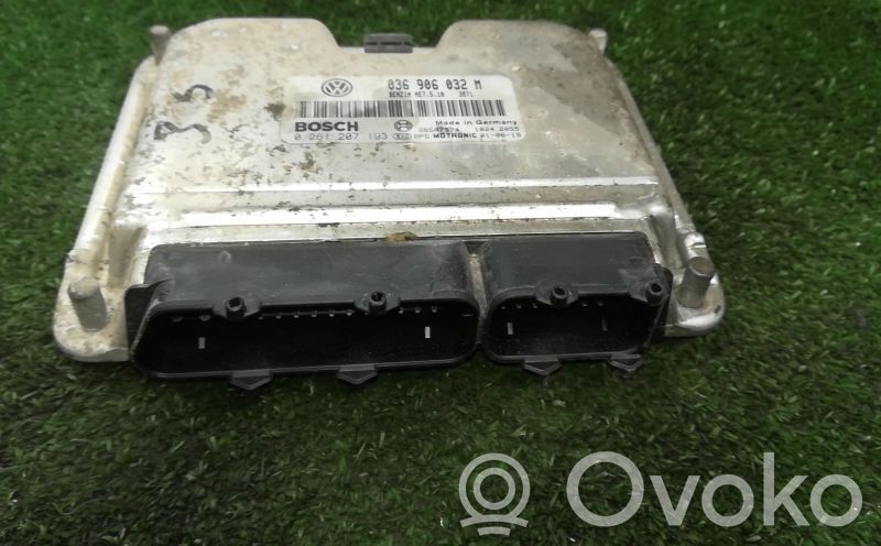 Unidad de control/módulo del motor   036906032M,0261207193