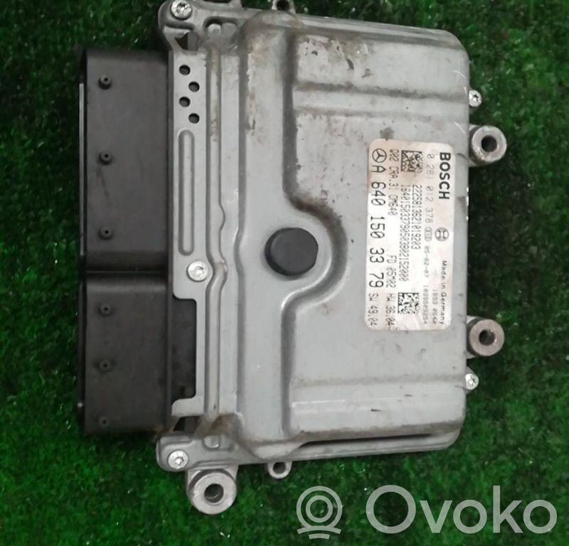 Sterownik / Moduł ECU   A6401503379,0281212378