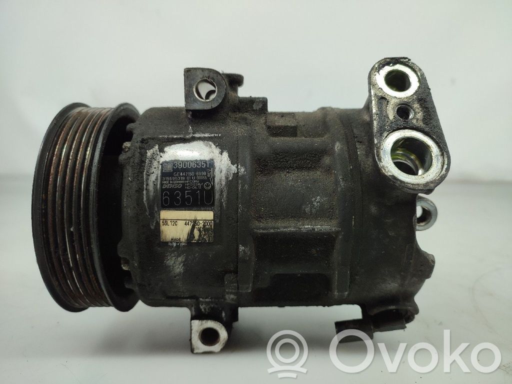 Compresor (bomba) del aire acondicionado (A/C))   39006351,GE4471506990