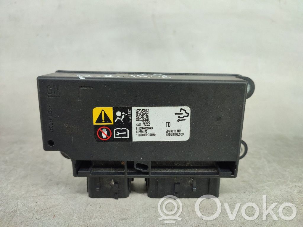 Unidad de control/módulo del Airbag   13597092,812586170