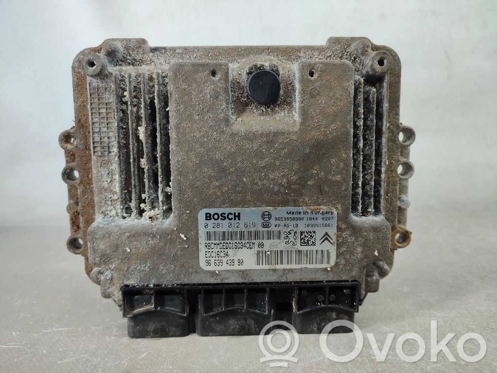 Citroen Berlingo Sterownik / Moduł ECU 