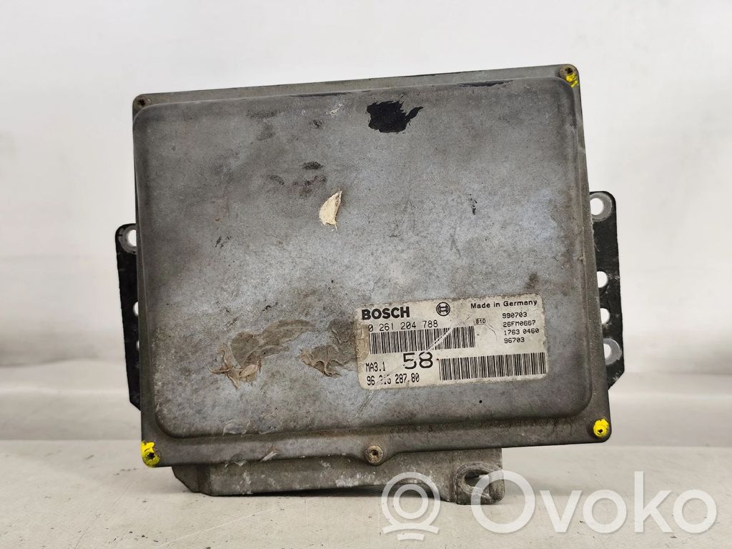 Centralina/modulo del motore   0261204788,9631528780
