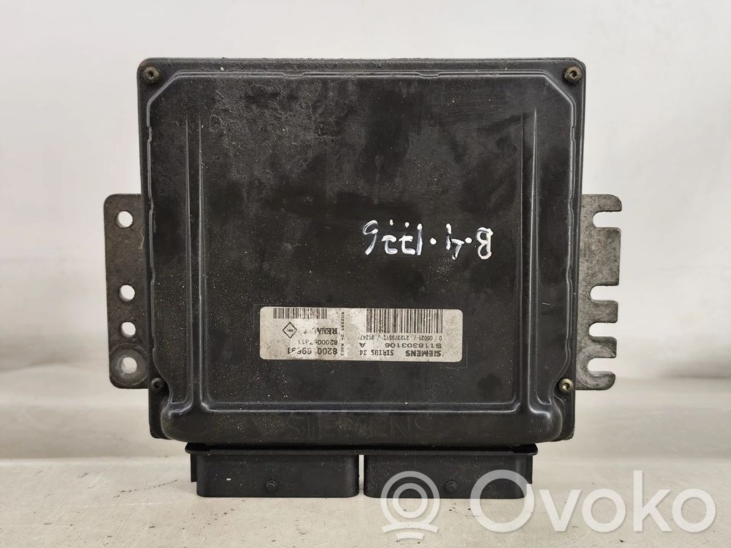 Moottorin ohjainlaite/moduuli   8200169691,8200057311