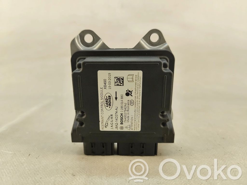 Airbag control unit/module   J8A214D374AJ,0285014880