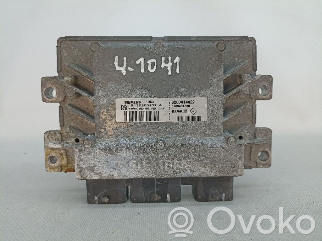 Engine control unit/module   8200414422,8200401568,S120200102A