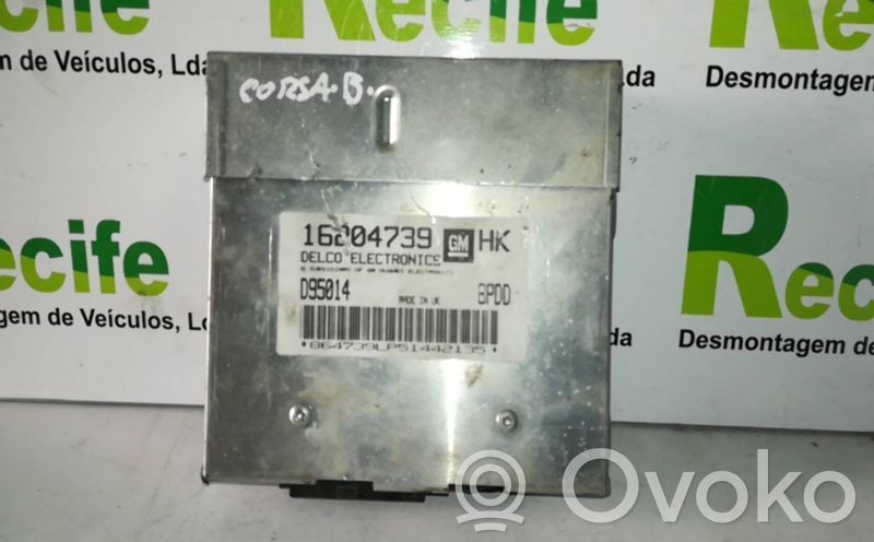 Engine control unit/module   16204739,BPDD,D95014