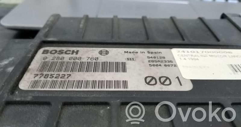 Lancia Delta Engine control unit/module 