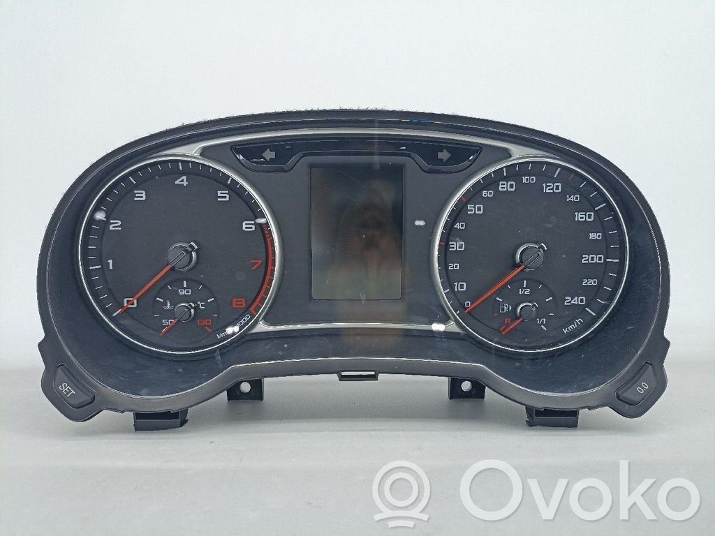 Speedometer (instrument cluster)   8X0920930C,A2C53321556